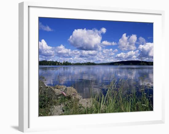 Summer, Lake at Ramen, North of Filipstad, Eastern Varmland, Sweden, Scandinavia-Richard Ashworth-Framed Photographic Print