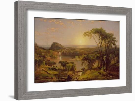 Summer, Lake Ontario, 1857-Jasper Francis Cropsey-Framed Giclee Print