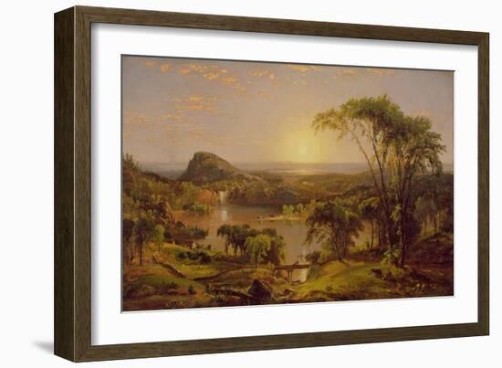 Summer, Lake Ontario, 1857-Jasper Francis Cropsey-Framed Giclee Print