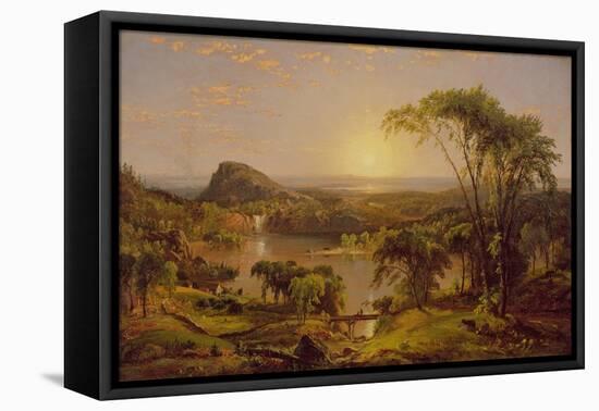 Summer, Lake Ontario, 1857-Jasper Francis Cropsey-Framed Premier Image Canvas