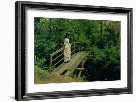 Summer Landscape, 1879-Ilya Efimovich Repin-Framed Giclee Print