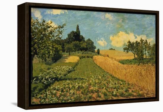 Summer Landscape (Cornfields at Argenteuil), 1873-Alfred Sisley-Framed Premier Image Canvas