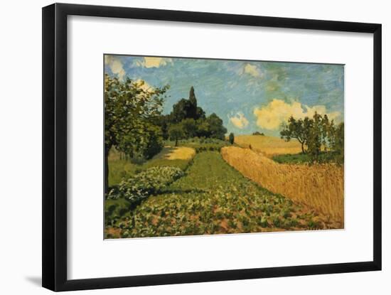 Summer Landscape (Cornfields at Argenteuil), 1873-Alfred Sisley-Framed Giclee Print