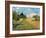 Summer landscape with cornfields. 1875-Alfred Sisley-Framed Giclee Print