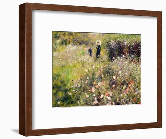 Summer Landscape-Pierre-Auguste Renoir-Framed Premium Giclee Print