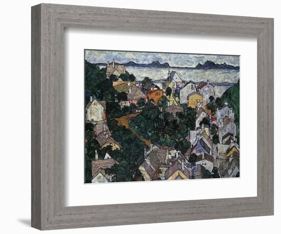 Summer Landscape-Egon Schiele-Framed Giclee Print