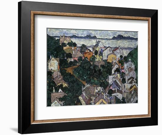 Summer Landscape-Egon Schiele-Framed Giclee Print