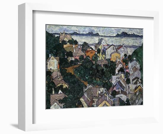 Summer Landscape-Egon Schiele-Framed Giclee Print