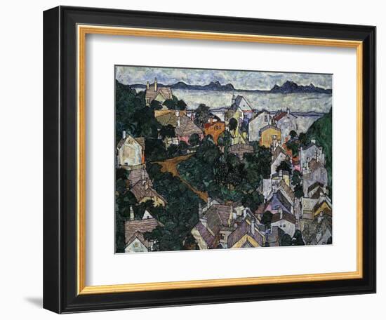 Summer Landscape-Egon Schiele-Framed Giclee Print