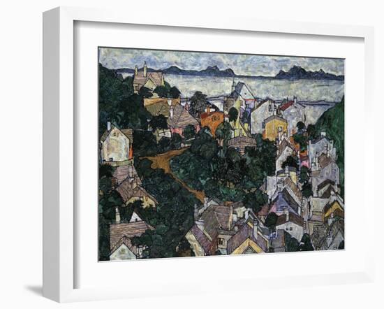 Summer Landscape-Egon Schiele-Framed Giclee Print