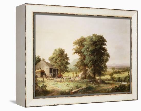 Summer Landscape-Jean Béraud-Framed Premier Image Canvas