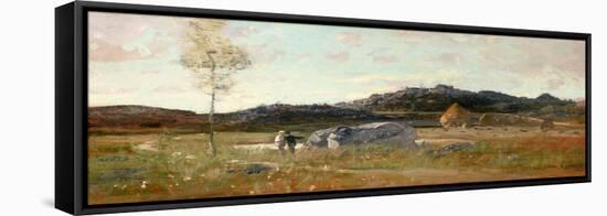 Summer Landscape-Luigi Loir-Framed Premier Image Canvas