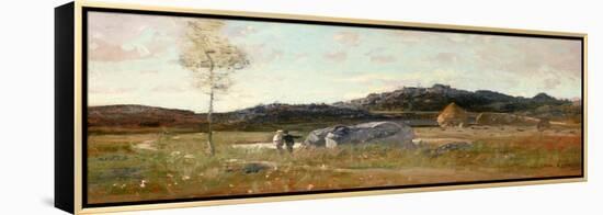 Summer Landscape-Luigi Loir-Framed Premier Image Canvas