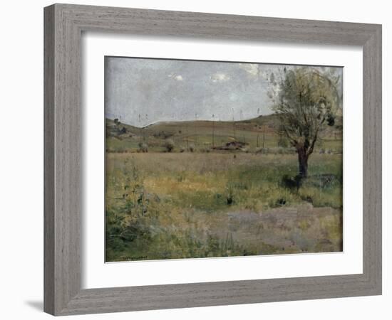 Summer Landscape-Jules Bastien-Lepage-Framed Giclee Print