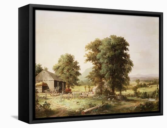 Summer Landscape-Jean Béraud-Framed Premier Image Canvas