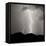 Summer Lightning I BW-Douglas Taylor-Framed Premier Image Canvas