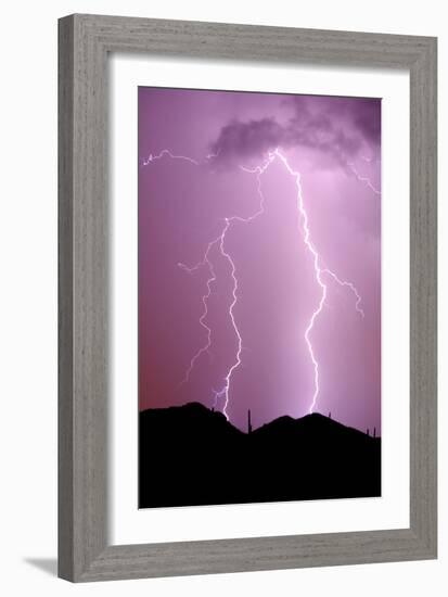 Summer Lightning-Douglas Taylor-Framed Photo