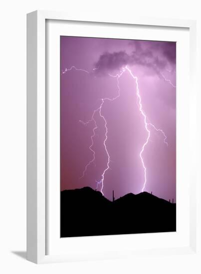 Summer Lightning-Douglas Taylor-Framed Photo