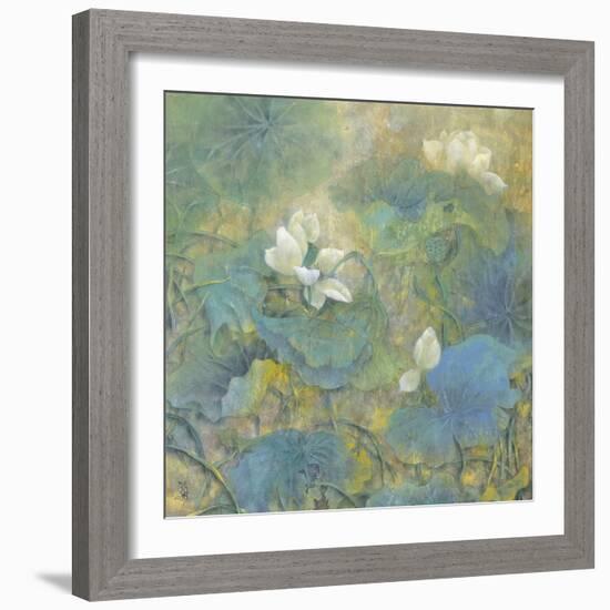 Summer Lotus-Cai Xiaoli-Framed Giclee Print