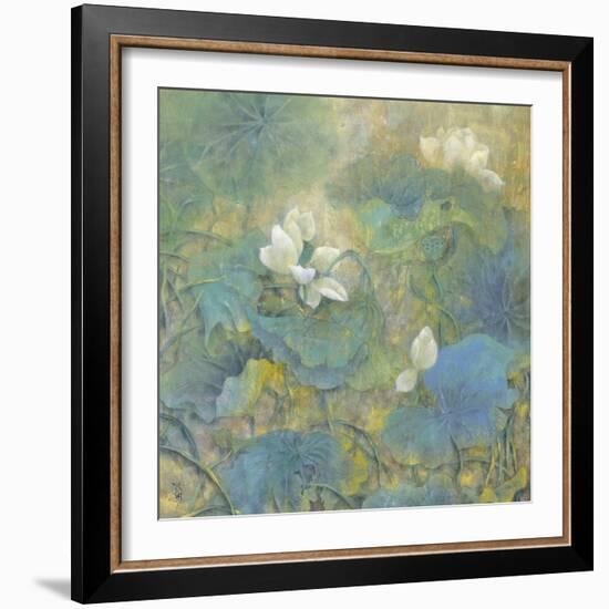 Summer Lotus-Cai Xiaoli-Framed Giclee Print