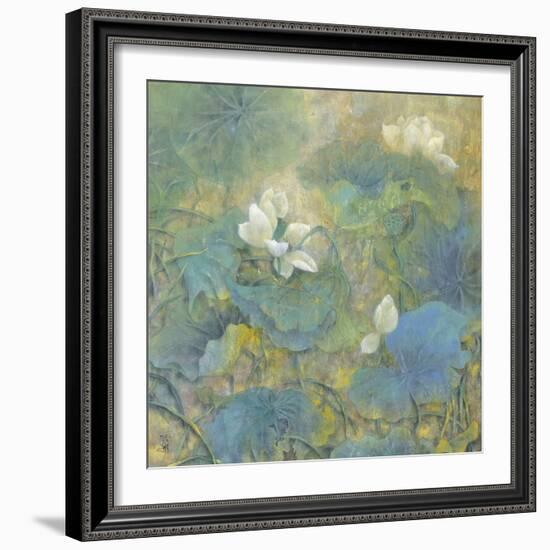 Summer Lotus-Cai Xiaoli-Framed Giclee Print