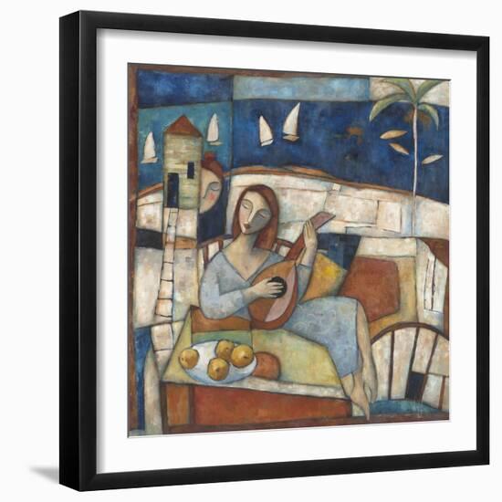 Summer Love Song-Wendy Wooden-Framed Giclee Print