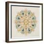 Summer Mandala IV-Victoria Borges-Framed Art Print