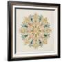 Summer Mandala IV-Victoria Borges-Framed Art Print