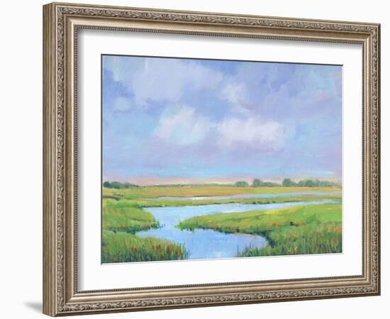 Summer Marsh II-Tim OToole-Framed Art Print