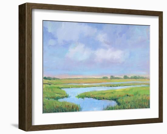 Summer Marsh II-Tim OToole-Framed Art Print