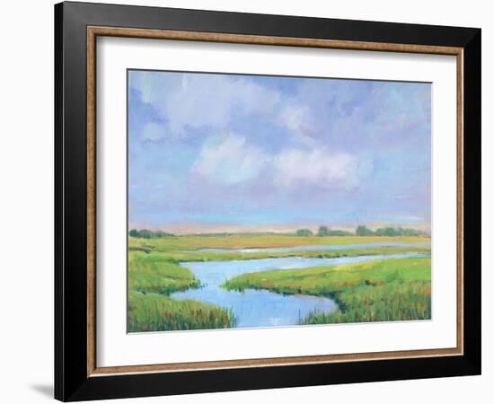 Summer Marsh II-Tim OToole-Framed Art Print