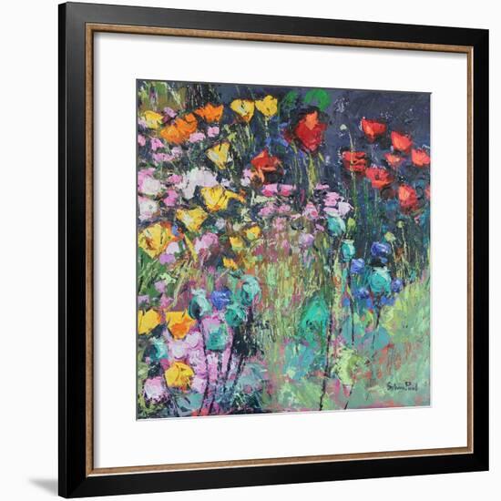 Summer Meadow Flowers-Sylvia Paul-Framed Giclee Print