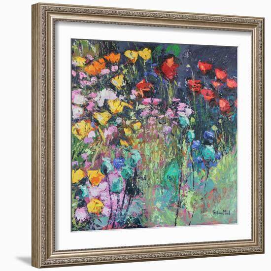 Summer Meadow Flowers-Sylvia Paul-Framed Giclee Print