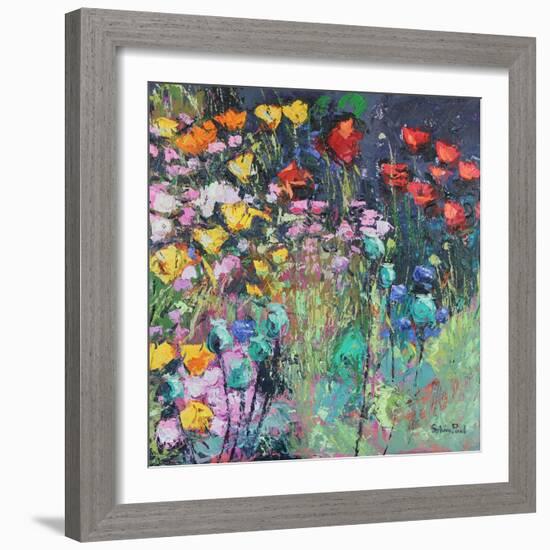 Summer Meadow Flowers-Sylvia Paul-Framed Giclee Print