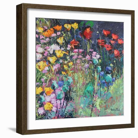 Summer Meadow Flowers-Sylvia Paul-Framed Giclee Print