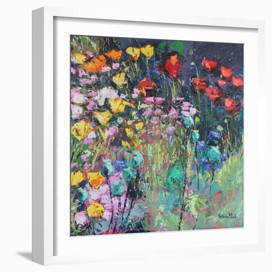 Summer Meadow Flowers-Sylvia Paul-Framed Giclee Print