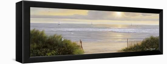 Summer Moments II-Diane Romanello-Framed Stretched Canvas