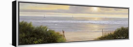 Summer Moments II-Diane Romanello-Framed Stretched Canvas