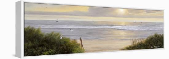 Summer Moments II-Diane Romanello-Framed Stretched Canvas