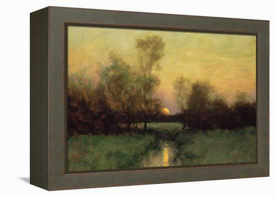 Summer Moonrise-Dennis Sheehan-Framed Stretched Canvas