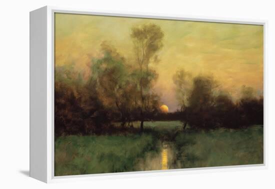 Summer Moonrise-Dennis Sheehan-Framed Stretched Canvas