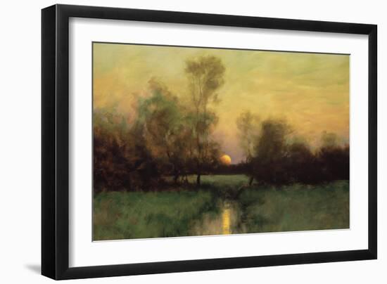 Summer Moonrise-Dennis Sheehan-Framed Art Print