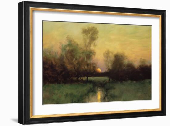 Summer Moonrise-Dennis Sheehan-Framed Art Print