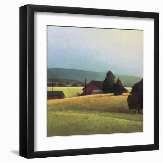 Summer Morning in the Valley-Sandy Wadlington-Framed Giclee Print