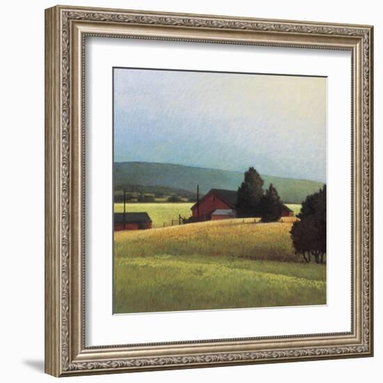 Summer Morning in the Valley-Sandy Wadlington-Framed Giclee Print