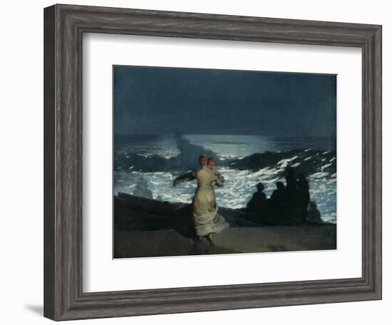 Summer Night, 1890-Winslow Homer-Framed Giclee Print