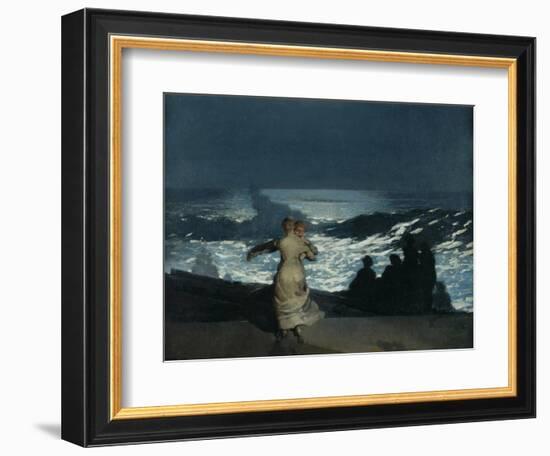 Summer Night, 1890-Winslow Homer-Framed Giclee Print