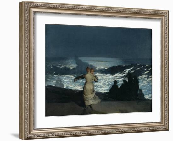 Summer Night, 1890-Winslow Homer-Framed Giclee Print