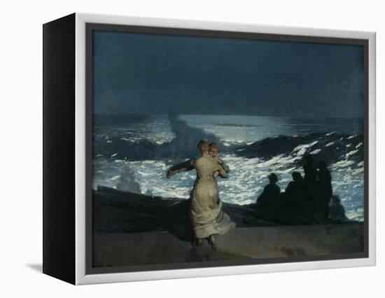 Summer Night, 1890-Winslow Homer-Framed Premier Image Canvas