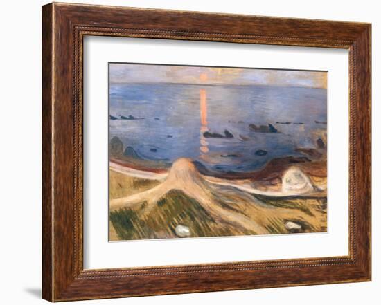 Summer Night , 1900-Edvard Munch-Framed Giclee Print